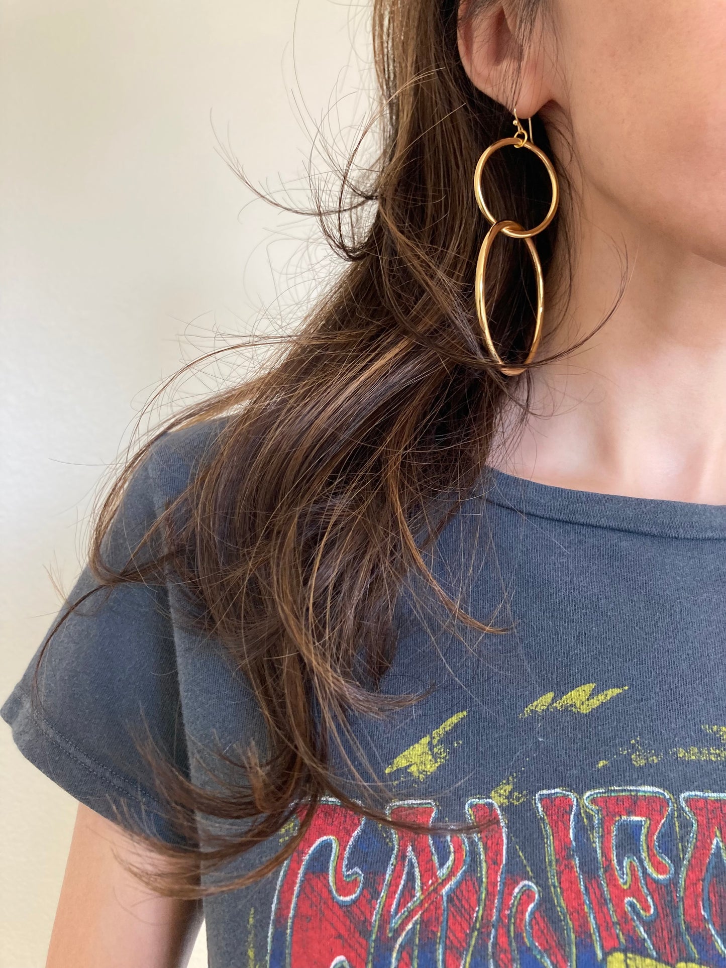 The Interlocking Hoop Earrings