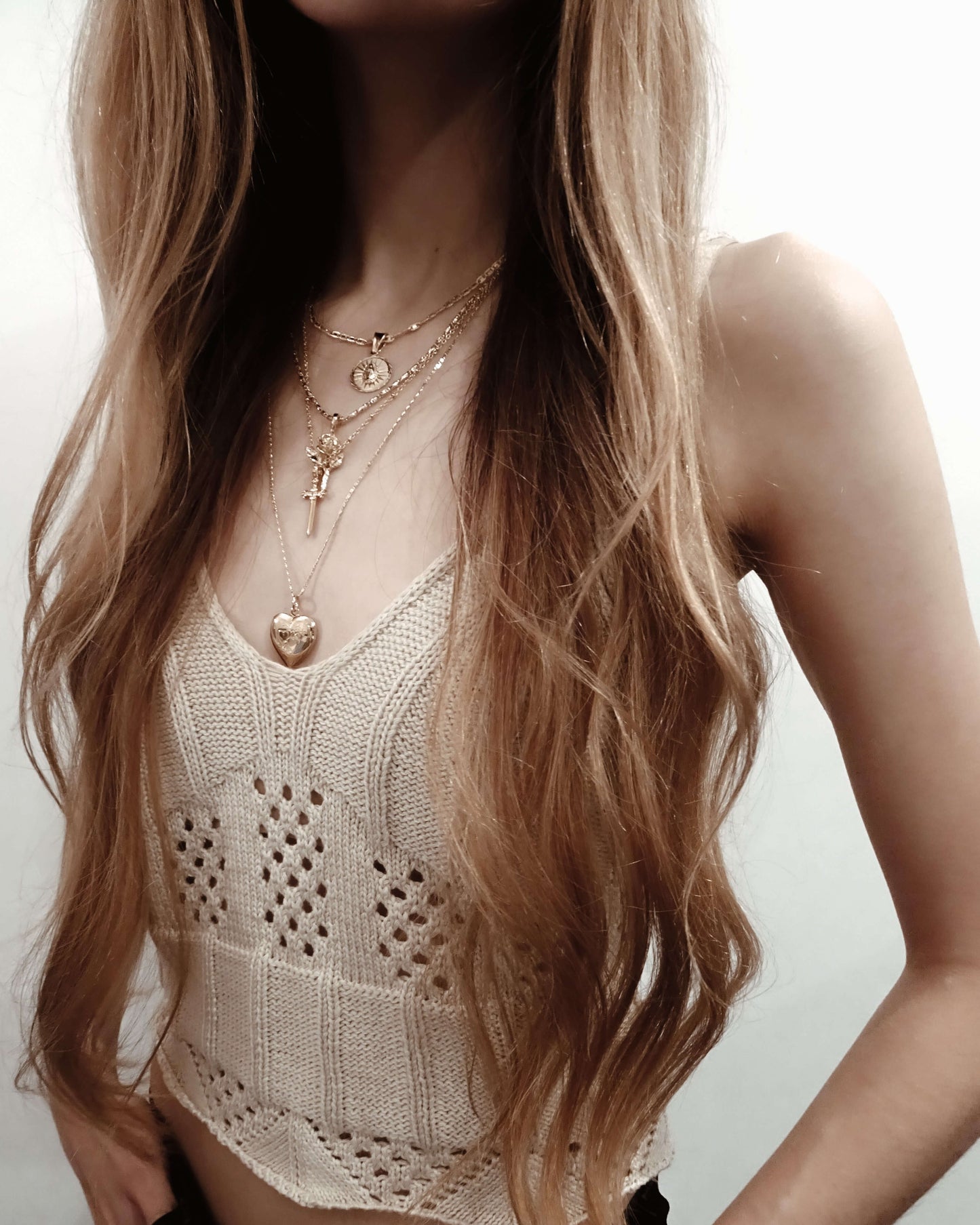 SPARROW gold heart locket necklace, dainty chain with heart locket, minimalist heart jewelry for women, elegant gold necklace, simple heart locket, gift for her
