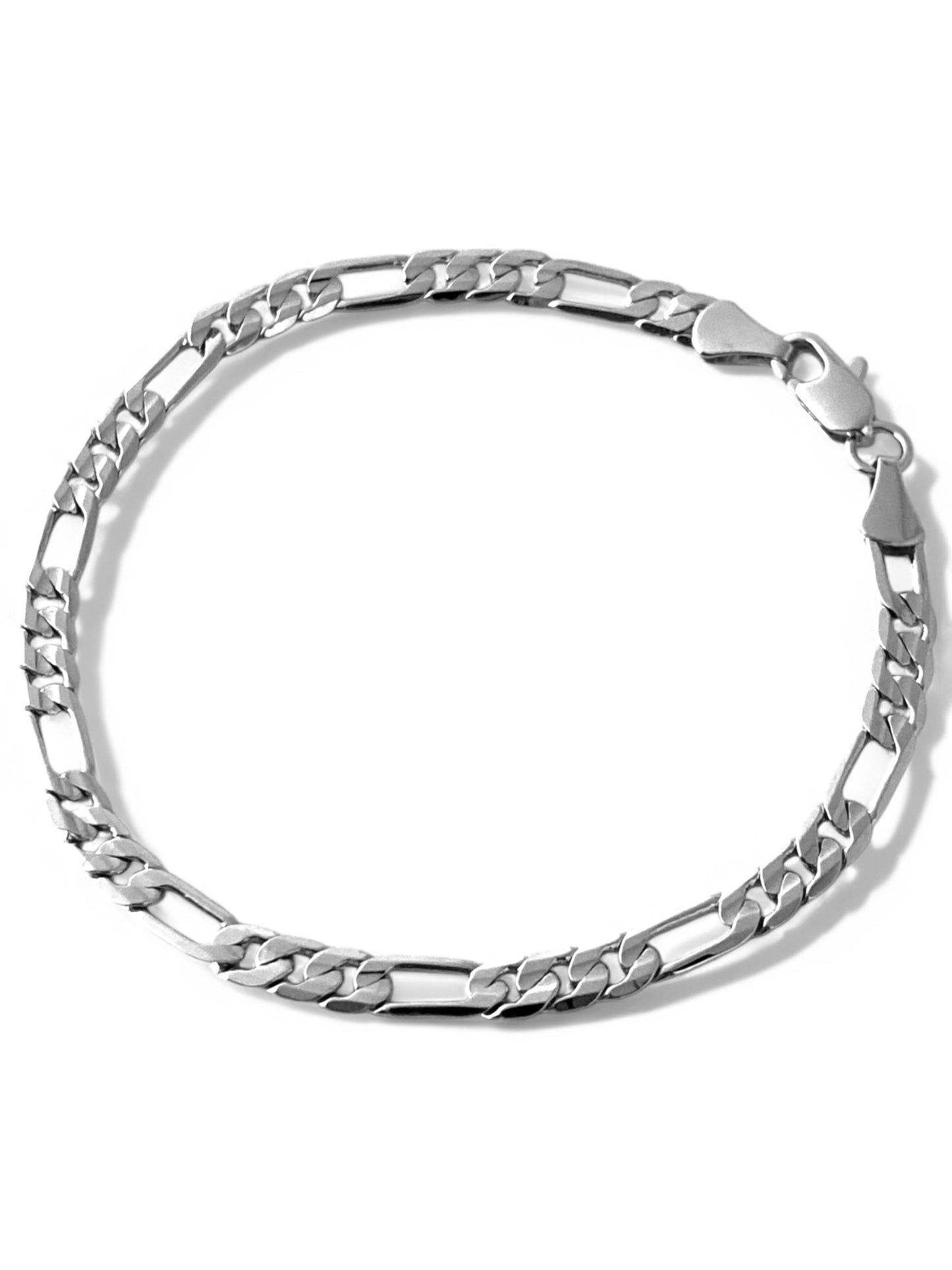 SPARROW unisex layering bracelet, simple stackable chain, minimalist jewelry, everyday wear, trendy, classic style, versatile accessory, bracelet for men & women, child of wild figaro chain bracelet silver