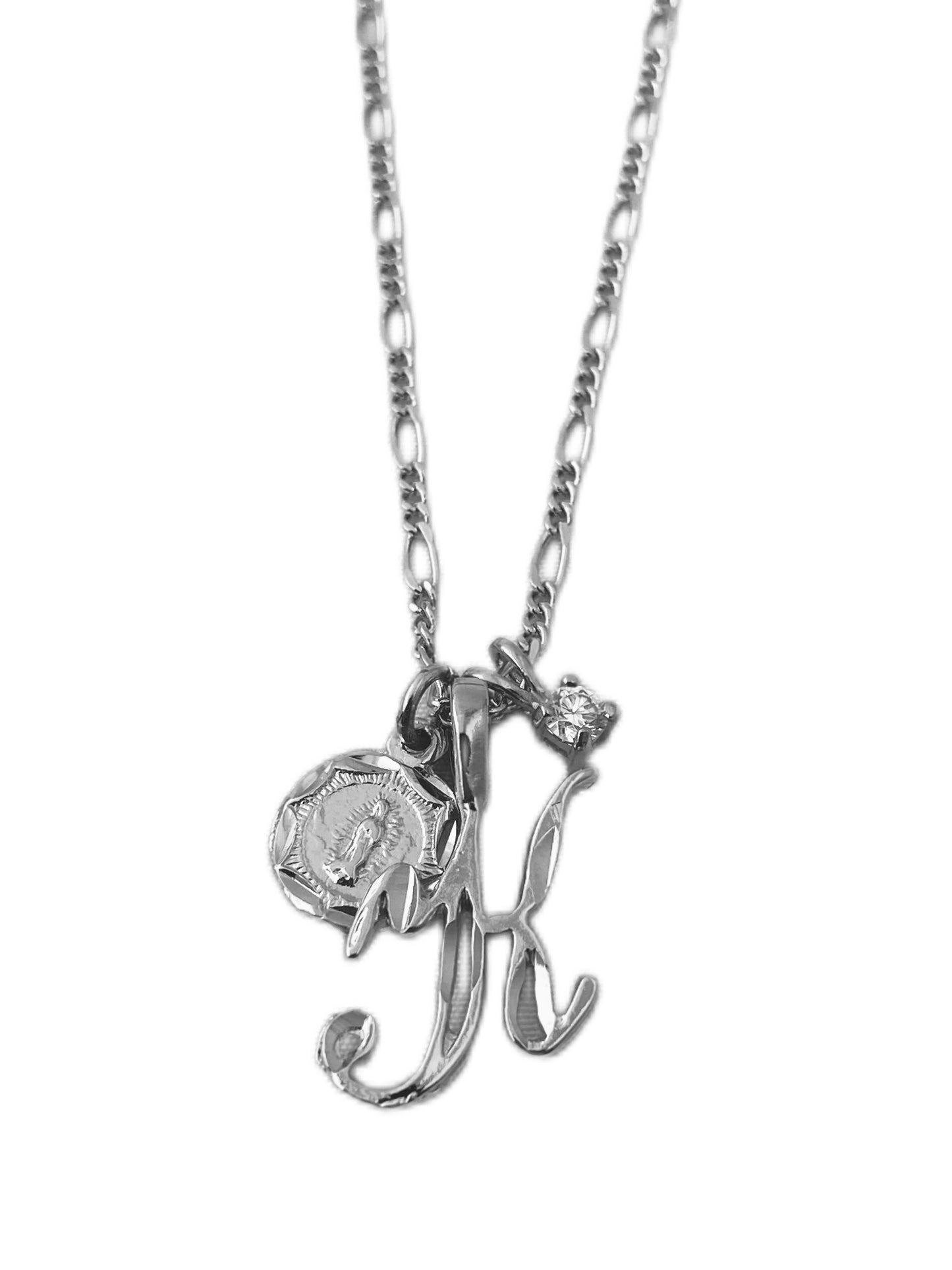 Women's charm necklace with initial charms, personalized luxury trendy necklace, unique gift for her, fashion accessories, Gifts for Her Birthday, Anniversary, Valentine's Day