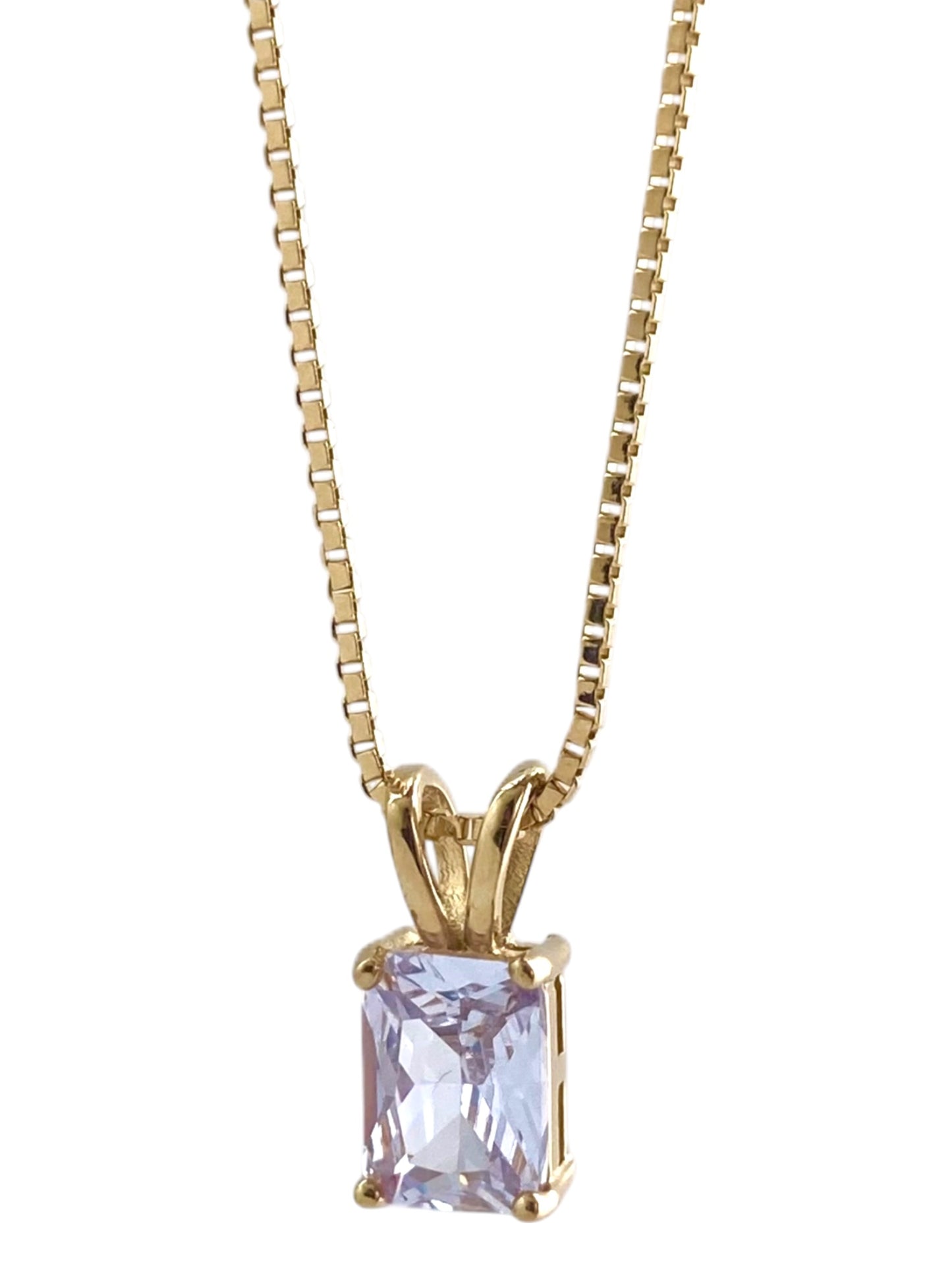 SPARROW dainty cubic zircon pendant necklace on delicate chain, perfect for layering and stacking, Gold Jewelry, Silver Jewelry, Fashion Jewelry, Gifts for Her Birthday, Minimalist Jewelry