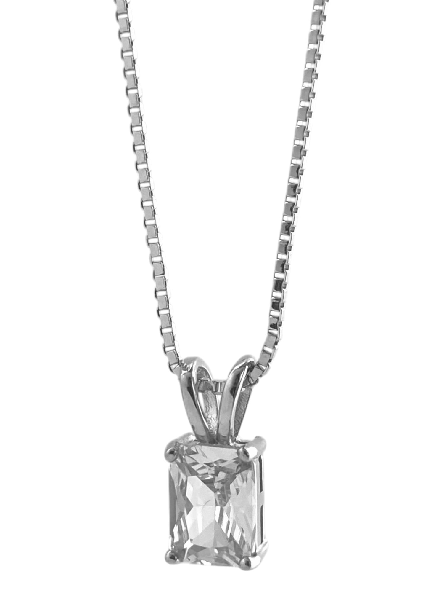 SPARROW dainty cubic zircon pendant necklace on delicate chain, perfect for layering and stacking, Gold Jewelry, Silver Jewelry, Fashion Jewelry, Gifts for Her Birthday, Minimalist Jewelry