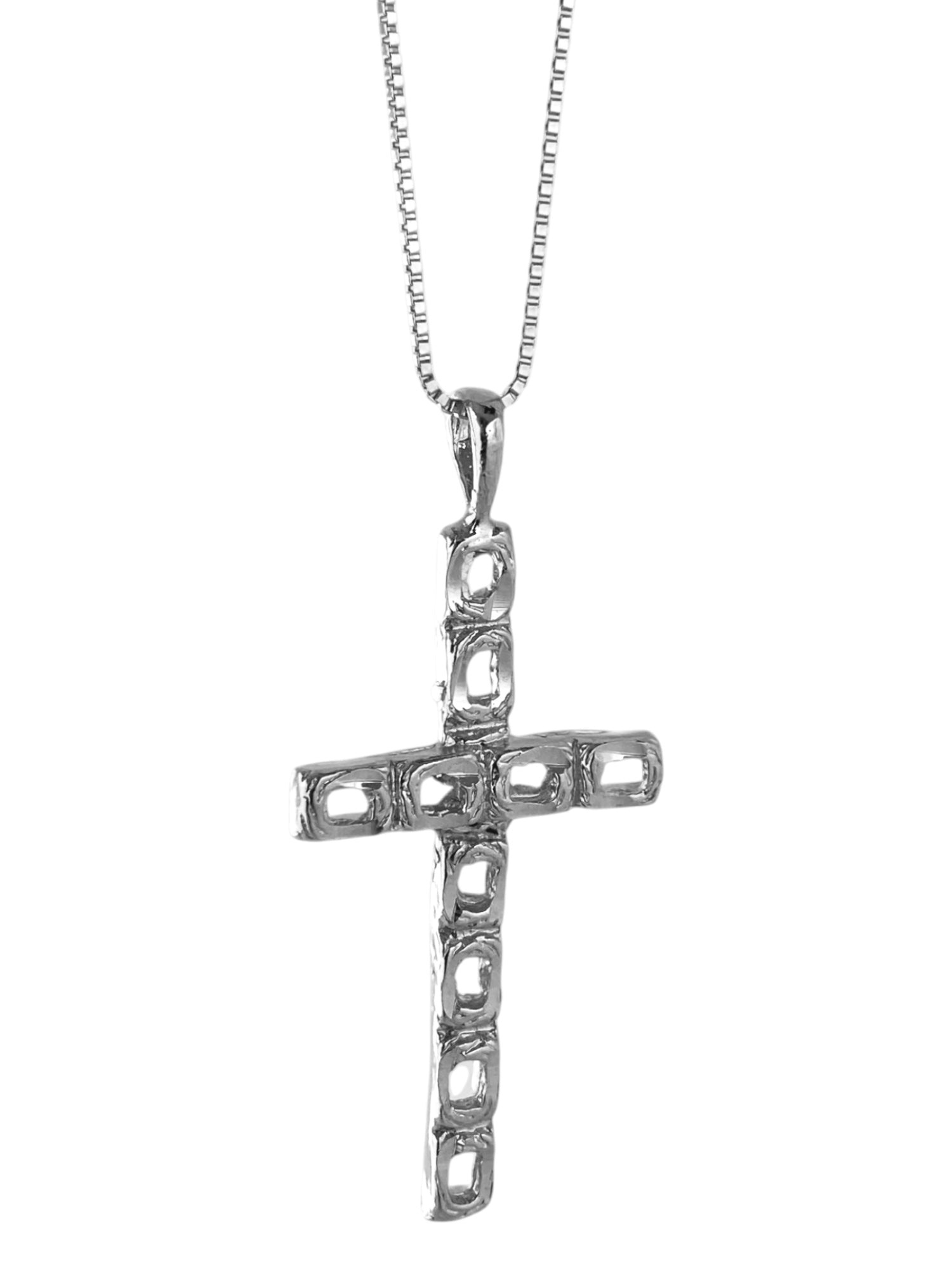 SPARROW unisex large cross pendant necklace, bold religious style, Men's Jewelry, Silver Jewelry, Gold Jewelry, Trendy Jewelry, Fashion Accessories, Statement Necklace