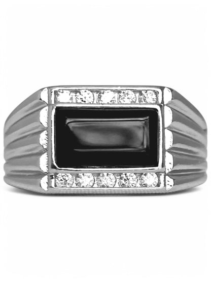 Cocktail ring, luxury ring, cubic zirconia ring, fashion ring, gold ring, silver ring, stackable ring, pinky ring, gift for her, bold ring, boho ring, unisex ring, statement ring, trendy ring, layering ring, summer accessories, festival jewelry