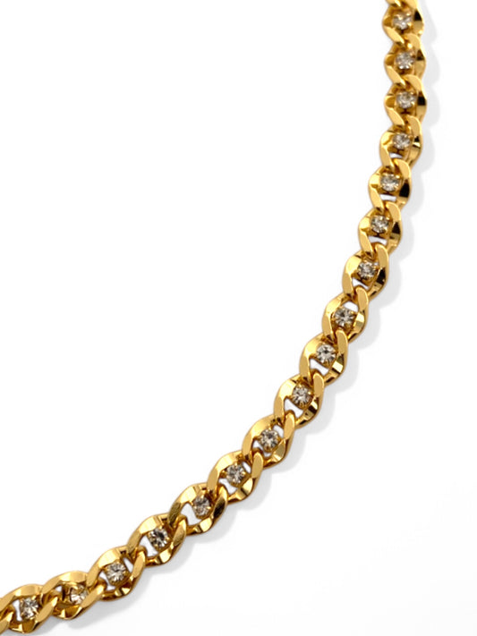 Chain necklace, festival jewelry, Coachella necklace, festival necklace, Coachella jewelry, gift for her, anniversary gift, Valentine's Day gift, birthday gift, wedding jewelry, bridesmaid gift, luxury jewelry, glam jewelry, evening jewelry, party jewelry