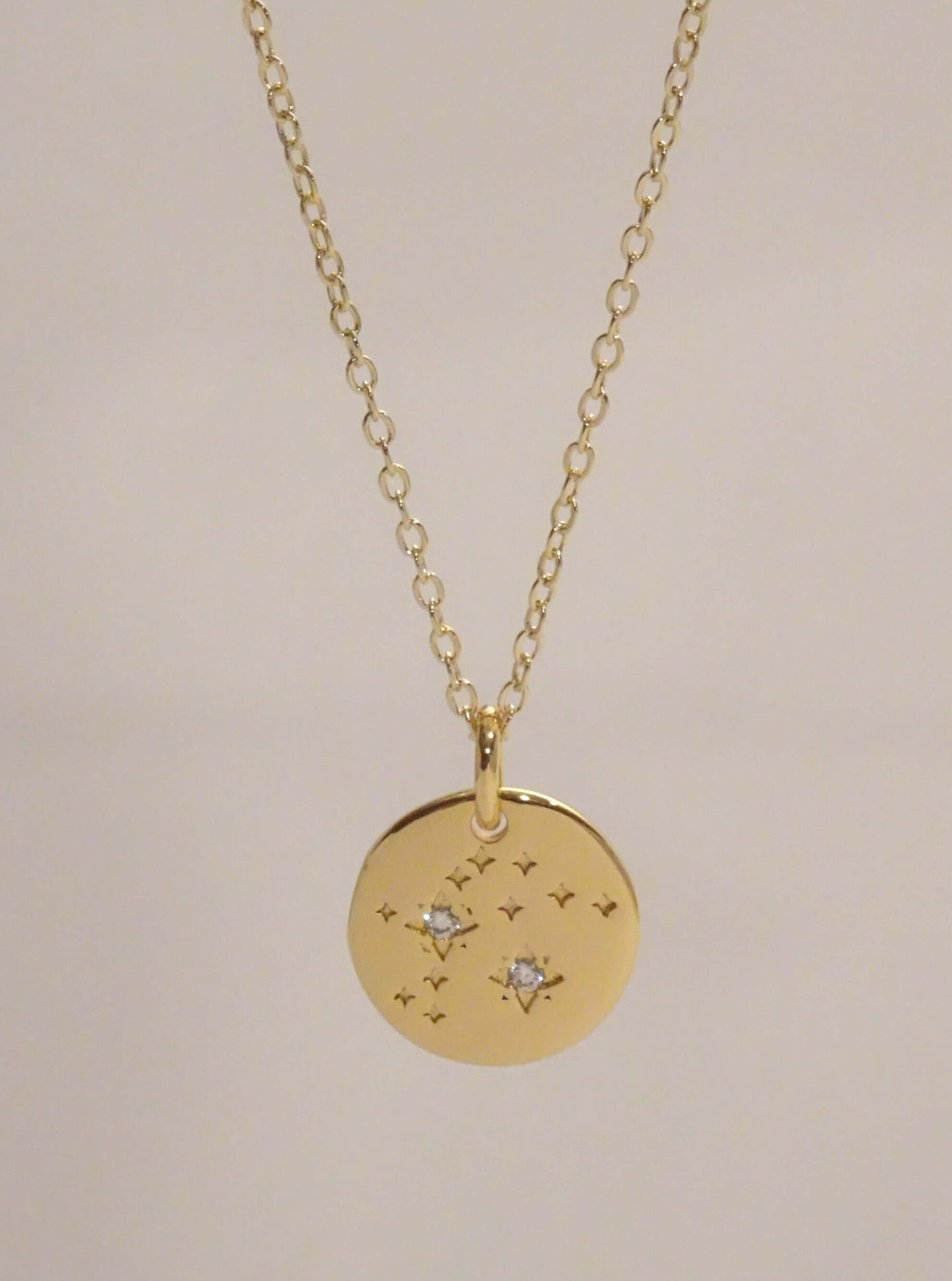 The Aquarius Constellation Coin Necklace | SPARROW