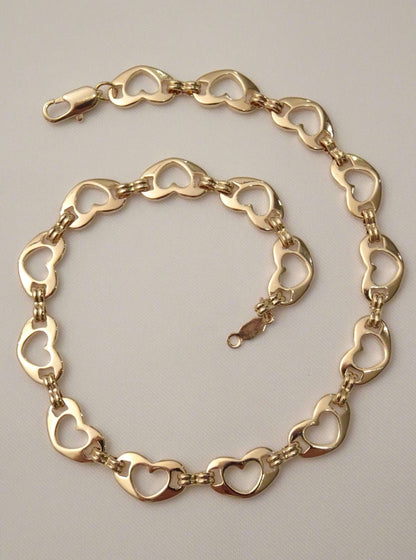 Gold necklace, silver necklace, boho necklace, dainty necklace, heart necklace, heart pendant necklace, puffy heart necklace, festival jewelry, Coachella necklace, Coachella jewelry, gift for her, Valentines Day gift, bohemian jewelry