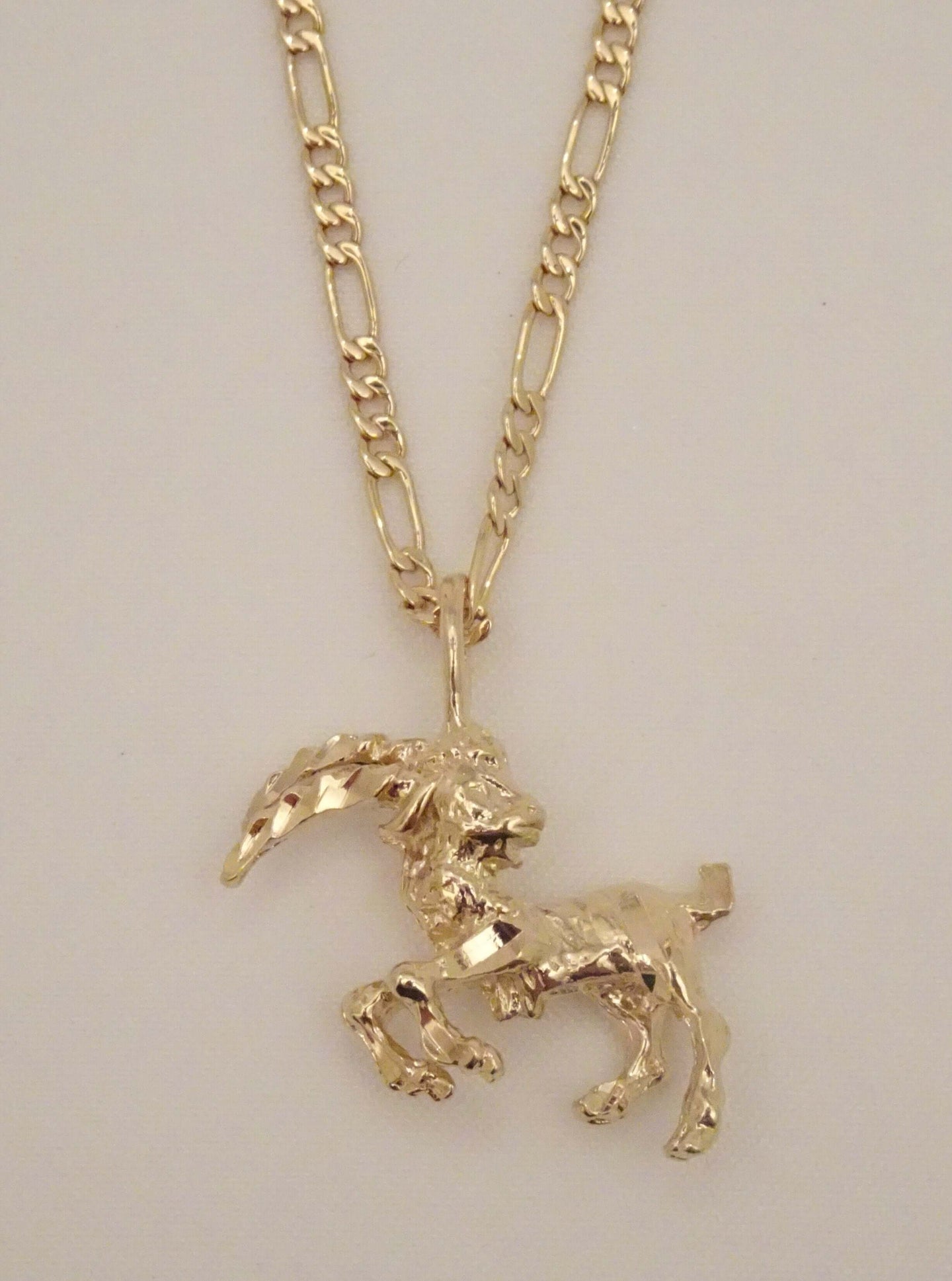 Mens capricorn necklace deals