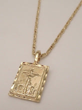 Load image into Gallery viewer, Vanessa Mooney The Giovanni Necklace, Vanessa Mooney Cross Necklace, The Nazareth Necklace, Child of Wild Goddess Necklace, crucifix necklace, gold crucifix necklace, cross necklace, mens cross necklace
