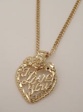 Load image into Gallery viewer, Vanessa Mooney valentine heart necklace gold, Vanessa Mooney Heart necklace, heart necklace, heart necklace gold, heart necklace for girlfriend, gold heart necklace, necklace for girlfriends, necklace for girls jewelry
