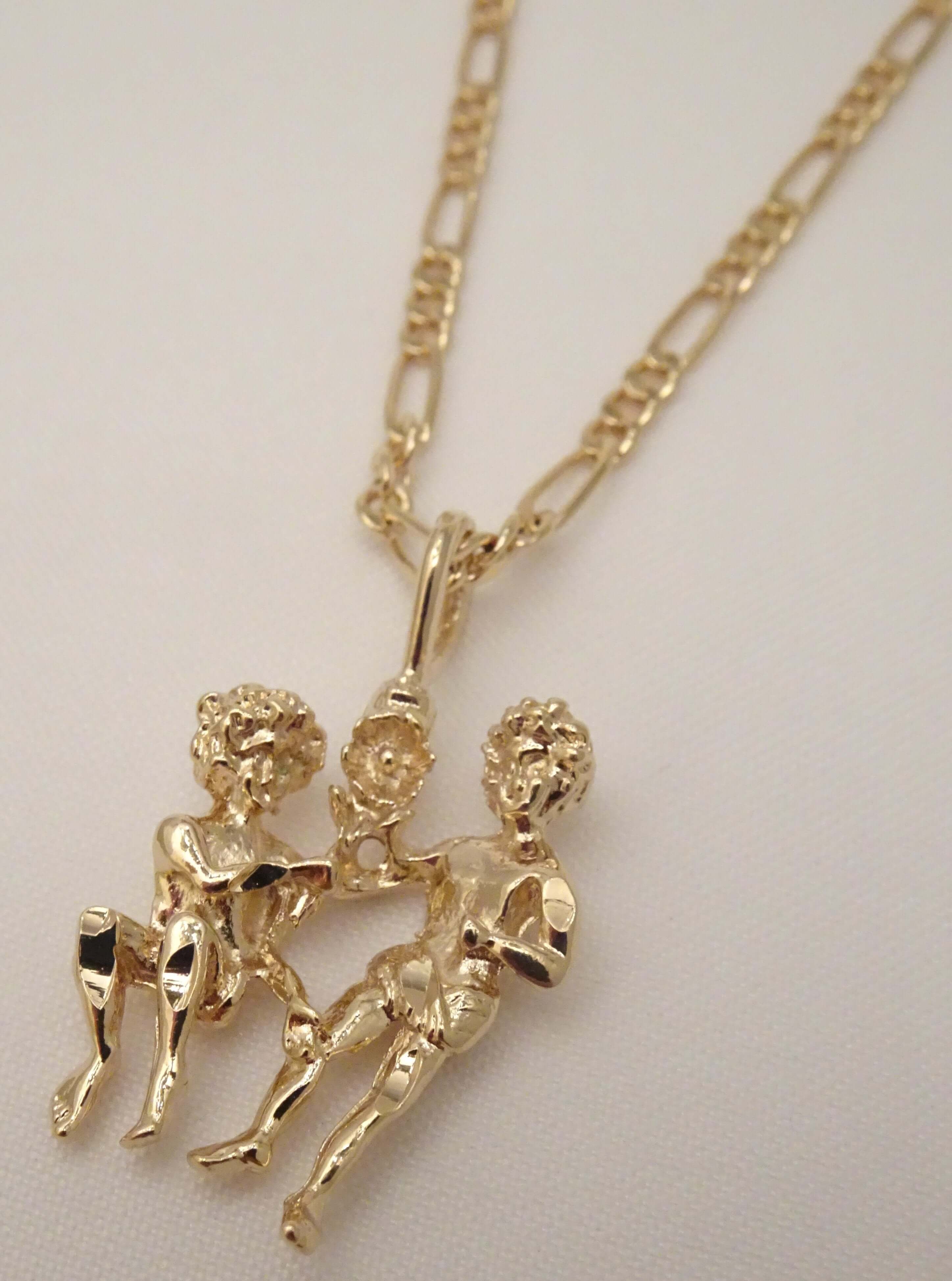 Gemini chain necklace discount