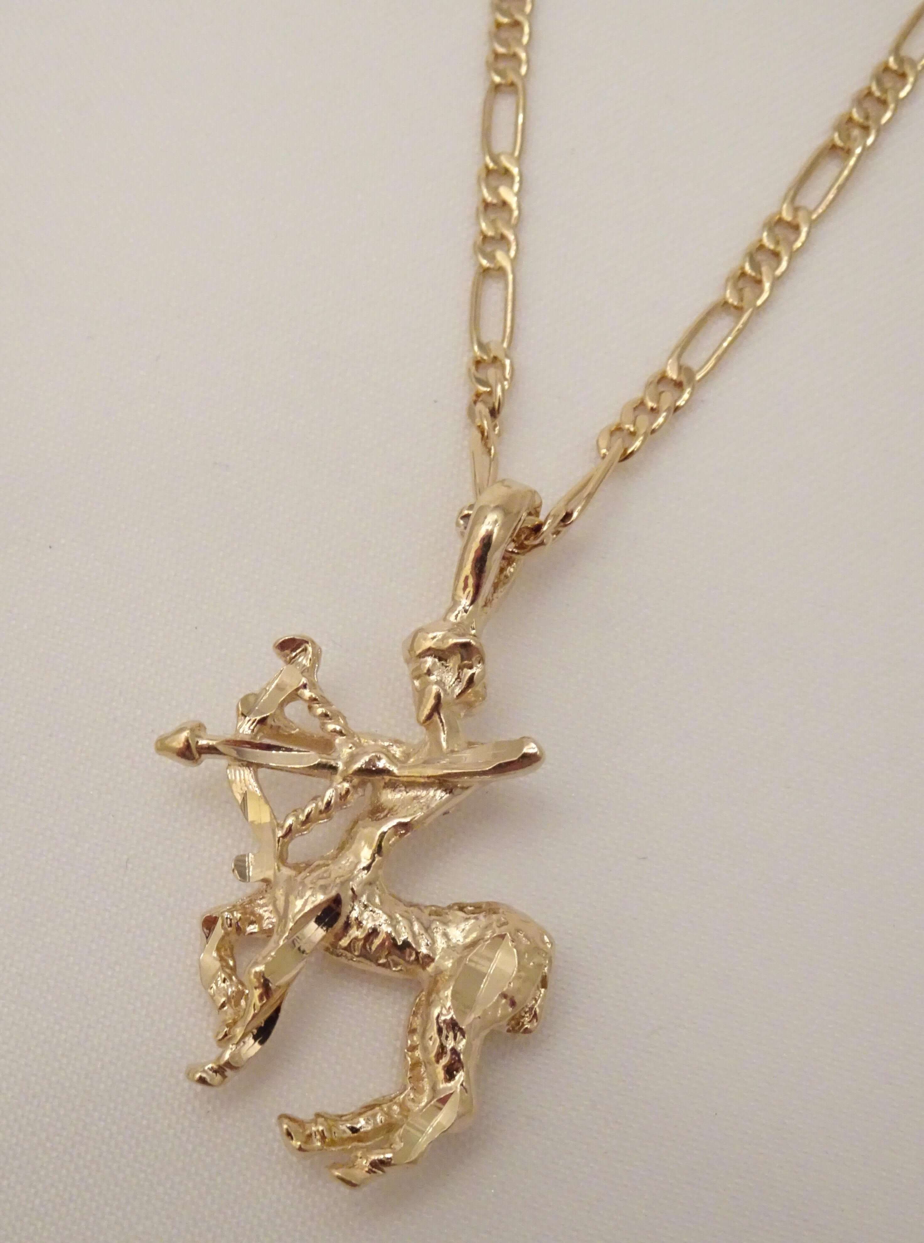 Men's Necklace with the Zodiac Sign – Sagittarius - MEN'S VECTOR