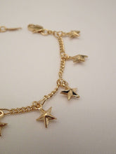 Load image into Gallery viewer, Anklets, anklet jewelry, anklet bracelet, star bracelet, star bracelet gold, star bracelet silver, star bracelet aesthetic, star jewelry bracelet, star bracelet gold, golden star bracelet, gold bracelet for women star, gold star charm bracelet
