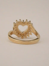 Load image into Gallery viewer, Heart ring, heart shaped ring, fashion rings for women, cheap rings for women, cool rings for women, inexpensive jewelry, cheap rings, gold ring for women, cute rings, fashion rings, pretty rings, statement rings for women, gold rings for women
