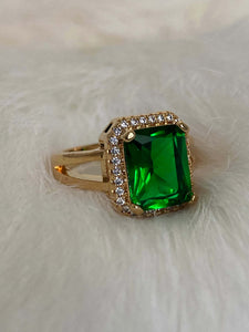 Vanessa Mooney emerald ring, Vanessa mooney AMOY RING, Vanessa mooney GARLAND EMERALD RING, emerald ring, emerald ring gold, emerald ring simple, emerald ring designs unique, emerald gold ring simple Emerald CZ ring, cocktail ring