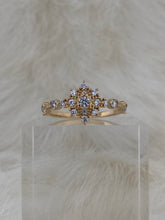 Load image into Gallery viewer, Dainty rings, dainty ring stack, dainty ring stacking, gold dainty ring stack, dainty stackable ring, dainty ring gold stacks, stackable rings, stackable ring sets, dainty rings gold, dainty rings vintage, CZ rings that look real, cz rings gold
