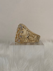 Vanessa Mooney cz Mary ring, virgin Mary ring, Mary ring, virgin Mary gold ring, religious rings, men's religious rings, mens fashion rings, unique rings for women, mens biker rings, unique mens rings, stylish rings for men, mary jewellery
