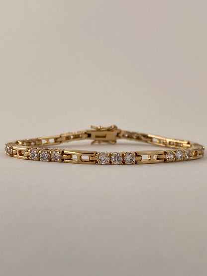 Child of Wild Castlewood CZ Bracelet SPARROW CZ stone chain bracelet, gifts for her birthday, anniversary, gifts for her Valentine's Day, unique gifts for women, personalized jewelry for her, elegant women's bracelet, luxurious jewelry gift for her