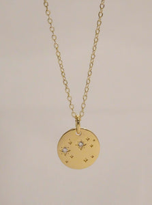 Leo necklace, Leo necklace silver, Leo necklace constellations, Leo necklace aesthetic, Leo coin necklace, zodiac necklace, constellation necklace, star sign necklace gold, zodiac jewelry, zodiac pendant, layering necklaces gold