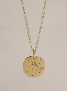 Sagittarius necklace, Sagittarius necklace silver, Sagittarius necklace constellations, Sagittarius necklace aesthetic, Sagittarius coin necklace, zodiac necklace, constellation necklace, star sign necklace gold, layering necklaces gold