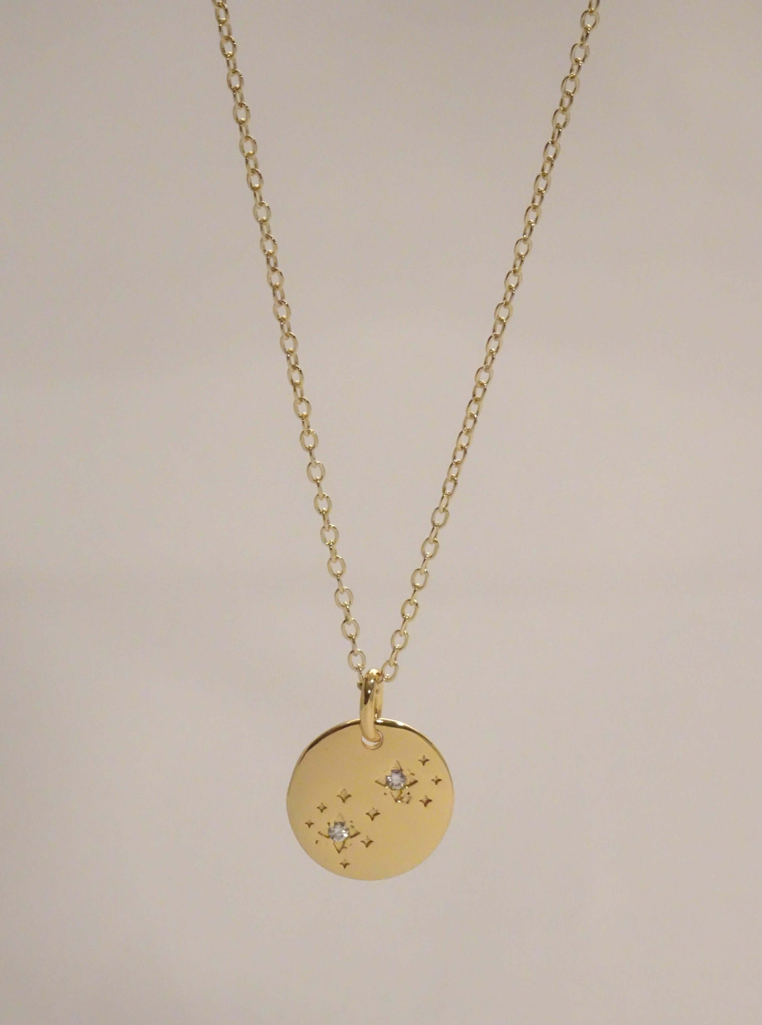 The Scorpio Constellation Coin Necklace SPARROW