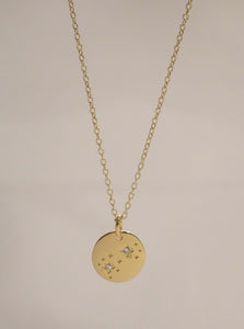 Scorpio constellation necklace gold shop