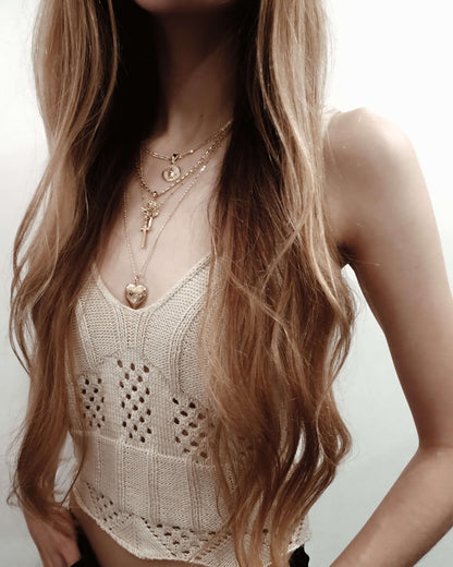 Gold necklace, boho necklace, bohemian jewelry, dagger necklace, gift for him, boyfriend necklace, mens necklace, unisex necklace, festival jewelry, Coachella necklace, festival necklace, Coachella jewelry, Vanessa Mooney Alexandra necklace