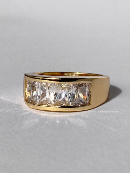 SPARROW The Gaudy Ring, Child of wild the gaudy ring, gaudy ring gold, CZ rings men, CZ rings women, cocktail ring, Child of wild rings jewelry, statement rings, trendy rings