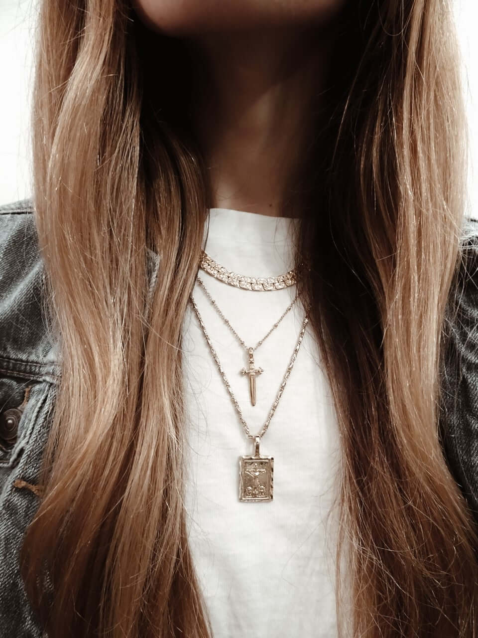 Vanessa mooney cross deals necklace